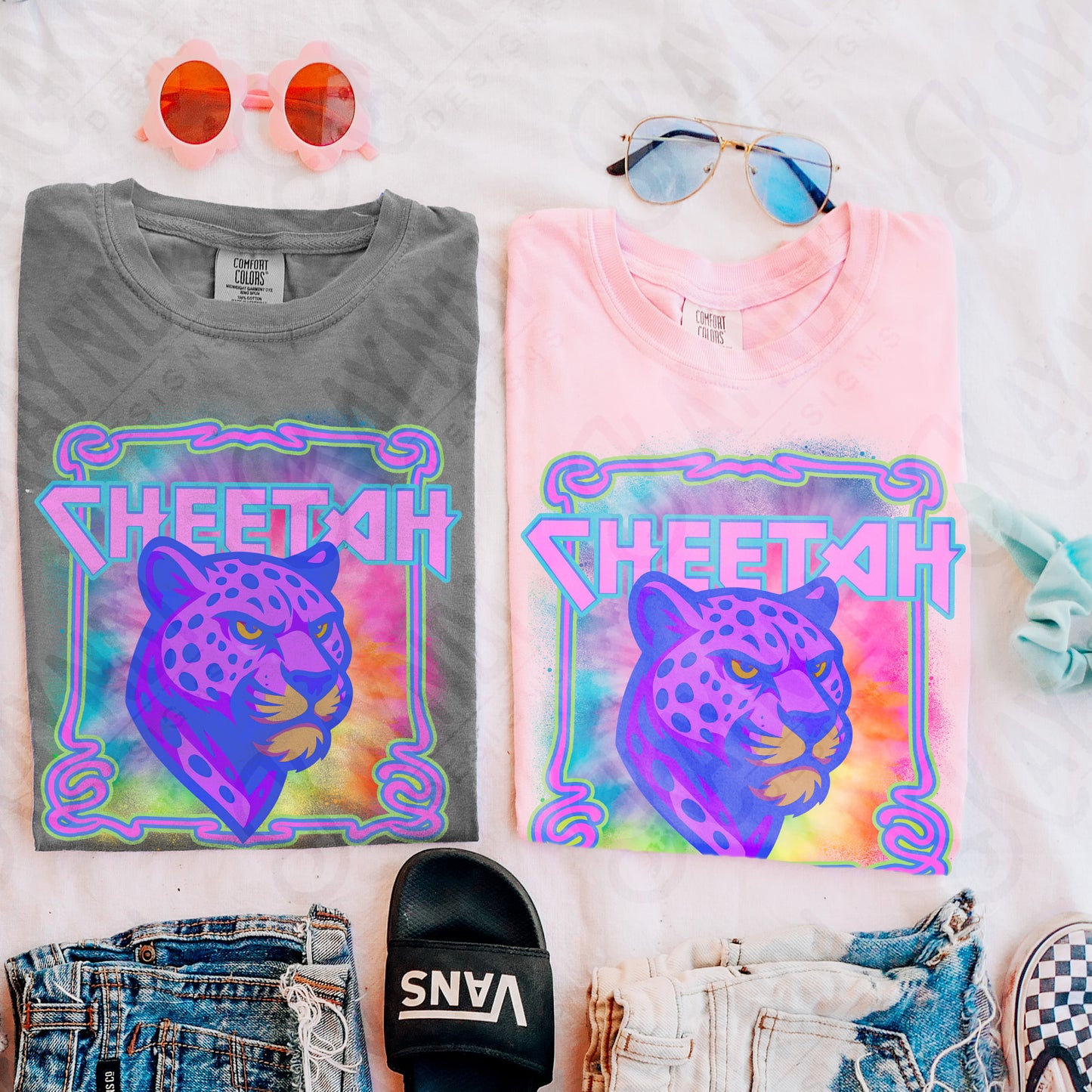Neon Mascot (dropdown)-  DTF&UV