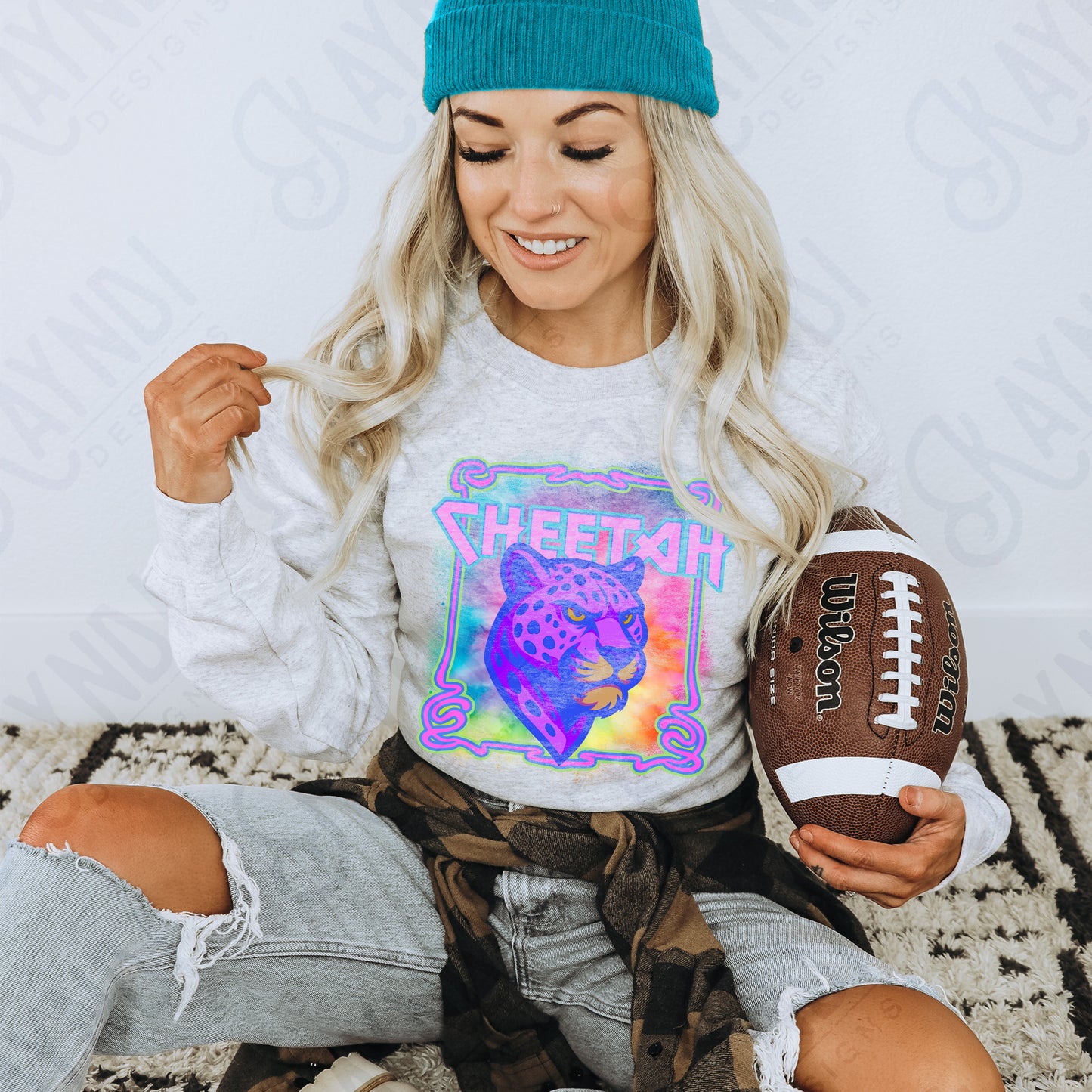 Neon Mascot (dropdown)-  DTF&UV