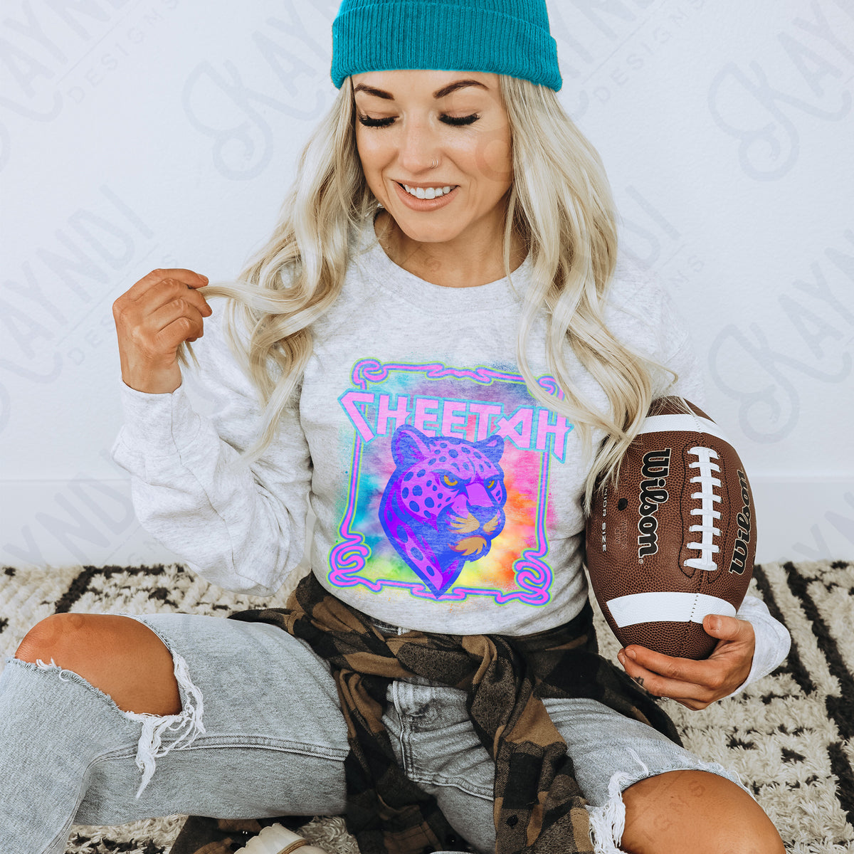 Neon Mascot (dropdown)-  DTF&UV
