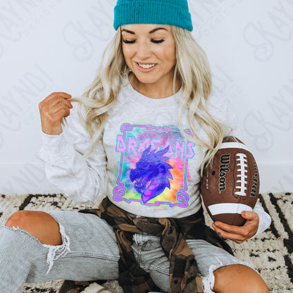 Neon Mascot (dropdown)-  DTF&UV