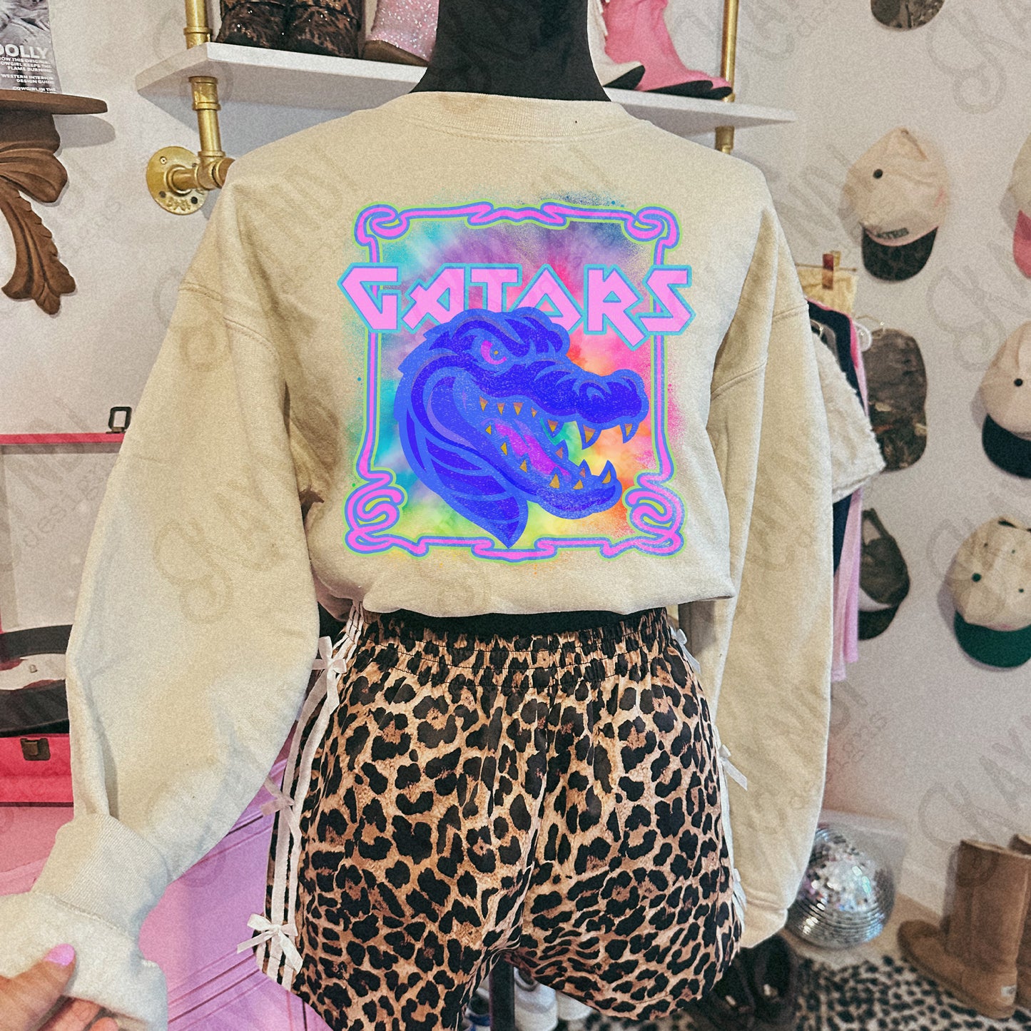 Neon Mascot (dropdown)-  DTF&UV