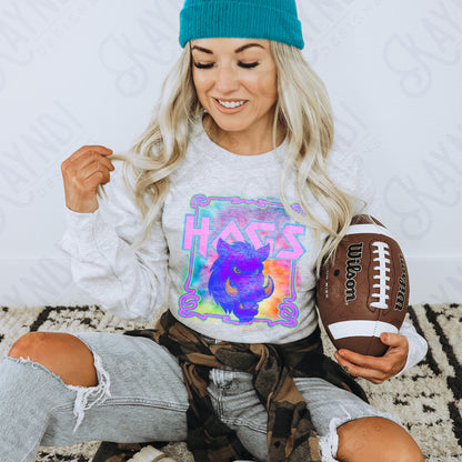 Neon Mascot (dropdown)-  DTF&UV