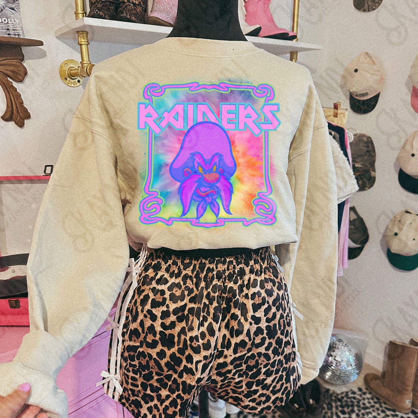 Neon Mascot (dropdown)-  DTF&UV
