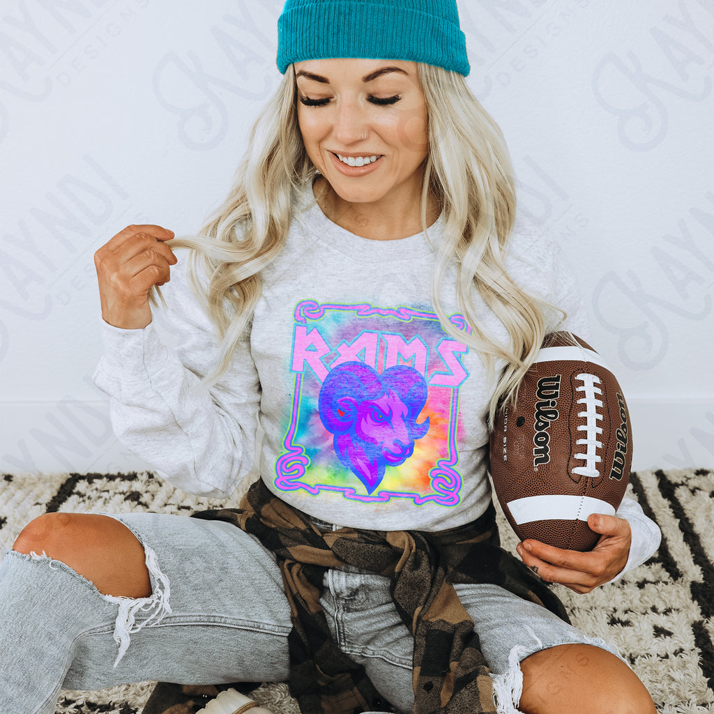 Neon Mascot (dropdown)-  DTF&UV