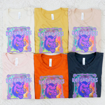 Neon Mascot (dropdown)-  DTF&UV