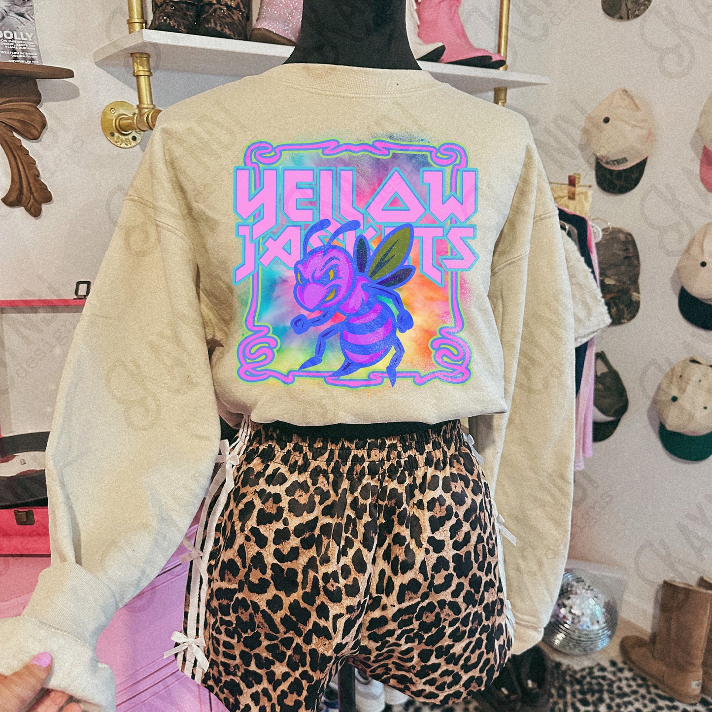 Neon Mascot (dropdown)-  DTF&UV