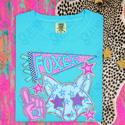 Doodle Star Mascot (dropdown)-  DTF&UV