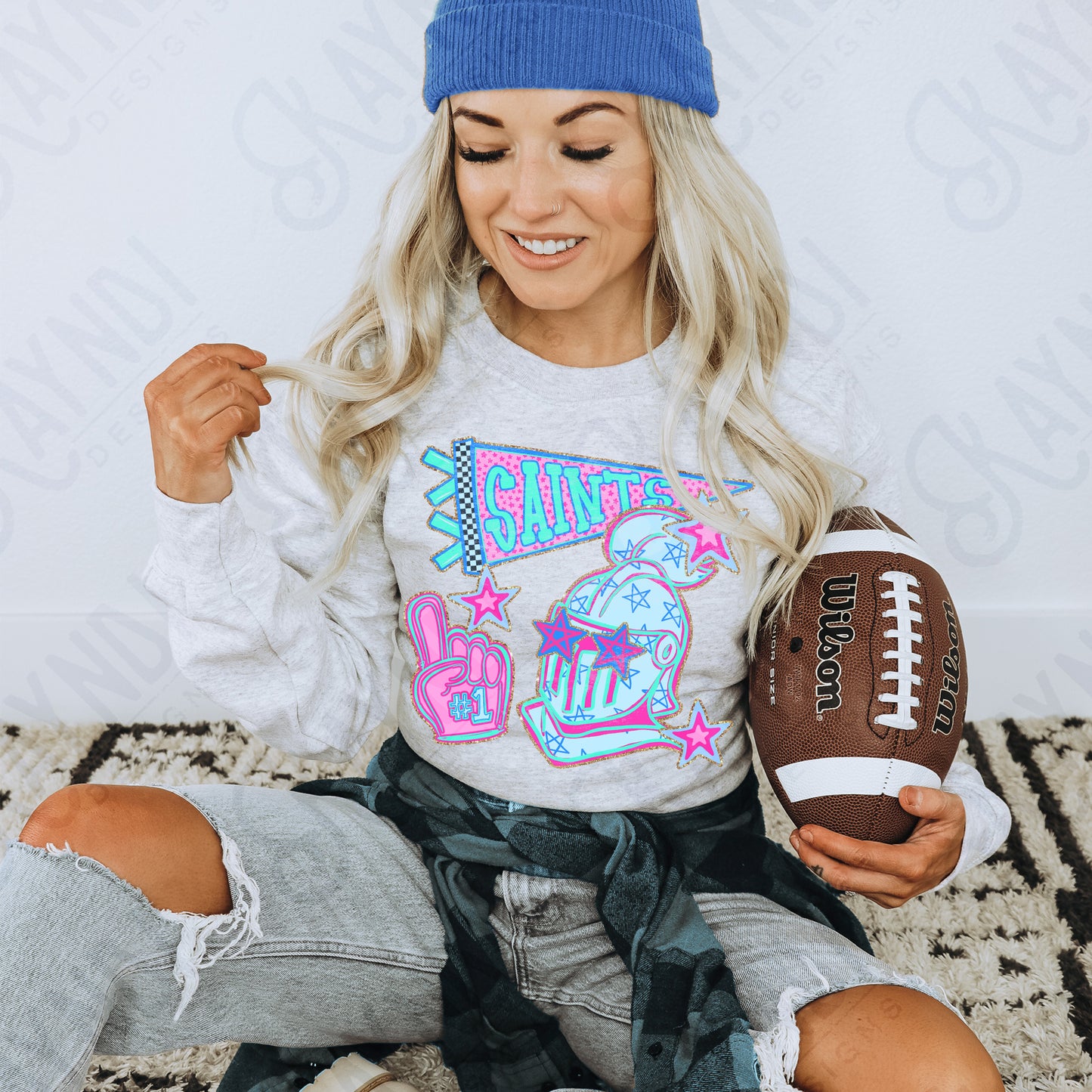 Doodle Star Mascot (dropdown)-  DTF&UV