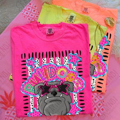 Star doodle sunglasses Mascots (dropdown)-  DTF&UV