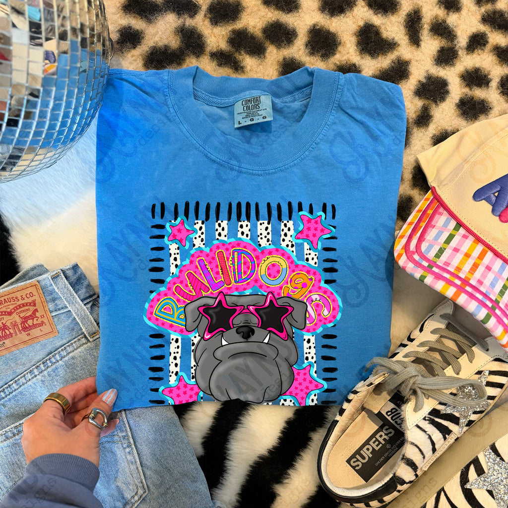 Star doodle sunglasses Mascots (dropdown)-  DTF&UV