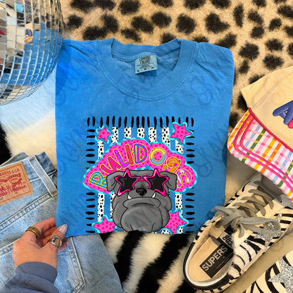 Star doodle sunglasses Mascots (dropdown)-  DTF&UV