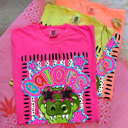 Star doodle sunglasses Mascots (dropdown)-  DTF&UV
