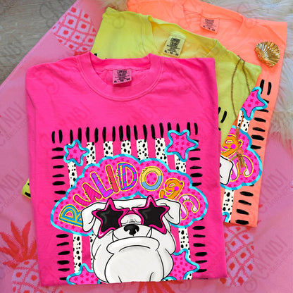 Star doodle sunglasses Mascots (dropdown)-  DTF&UV