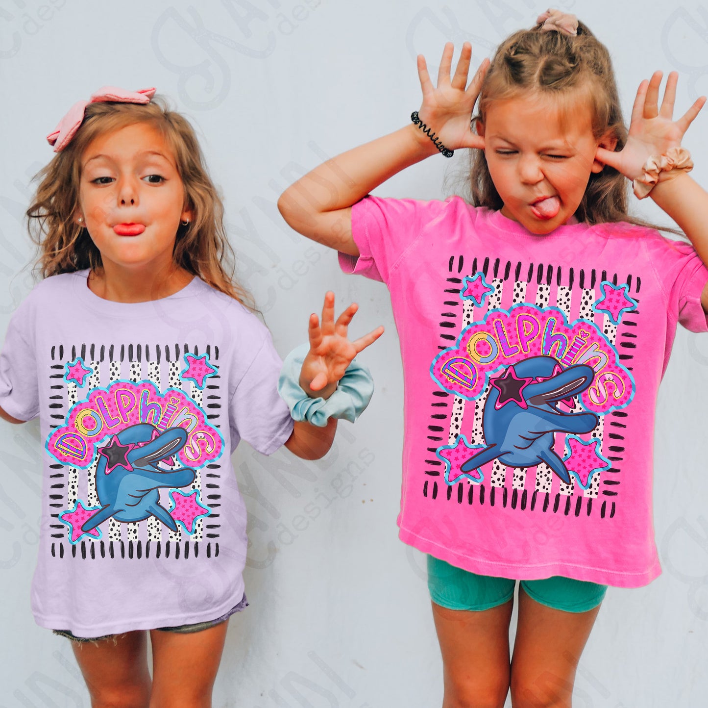 Star doodle sunglasses Mascots (dropdown)-  DTF&UV