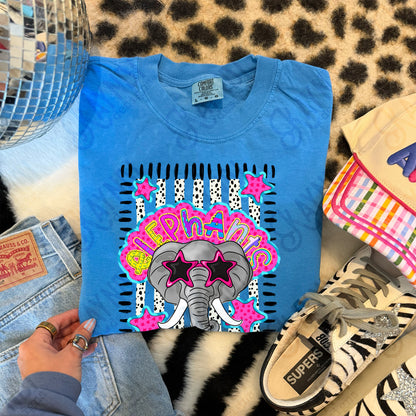Star doodle sunglasses Mascots (dropdown)-  DTF&UV