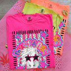 Star doodle sunglasses Mascots (dropdown)-  DTF&UV