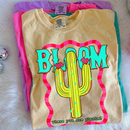 Bloom Where You are Planted -DTF&UV