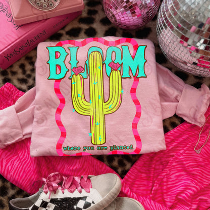 Bloom Where You are Planted -DTF&UV