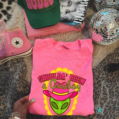 Shoulda Been a Cowboy -DTF&UV