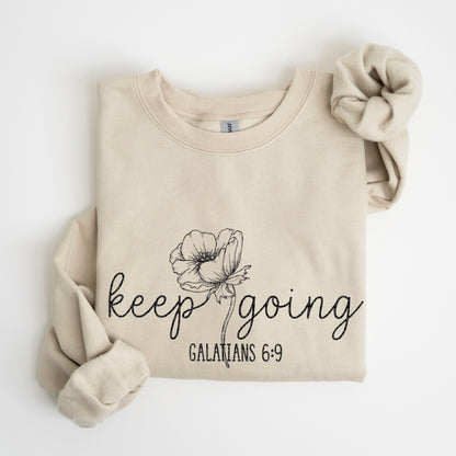Keep going Black-DTF