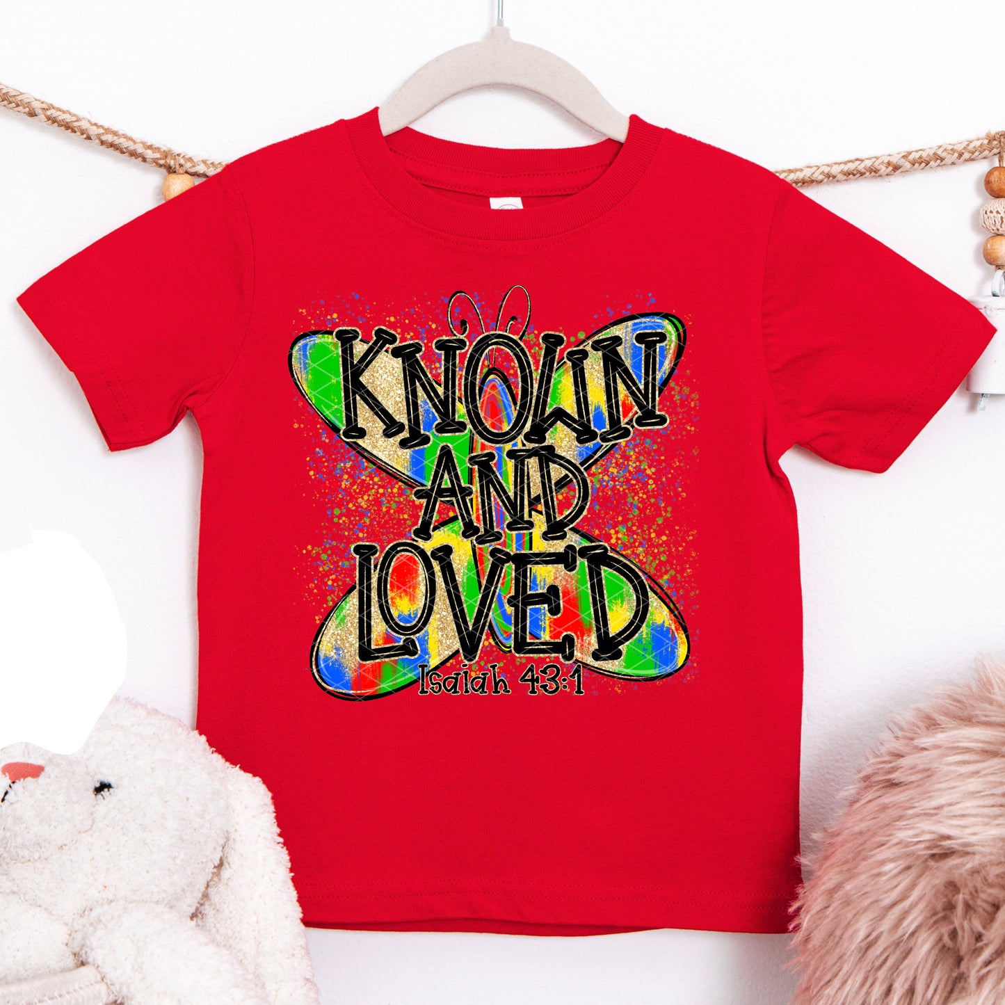 Known Loved Butterfly(splatter) - DTF&UV