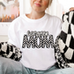Checkered Sports Mom (dropdown)- DTF&UV