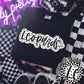 Leopards Black And White Polka Dot Faux Stitch - DTF
