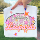 Football Pink Orange Stars Mascot (Dropdown)- DTF&UV