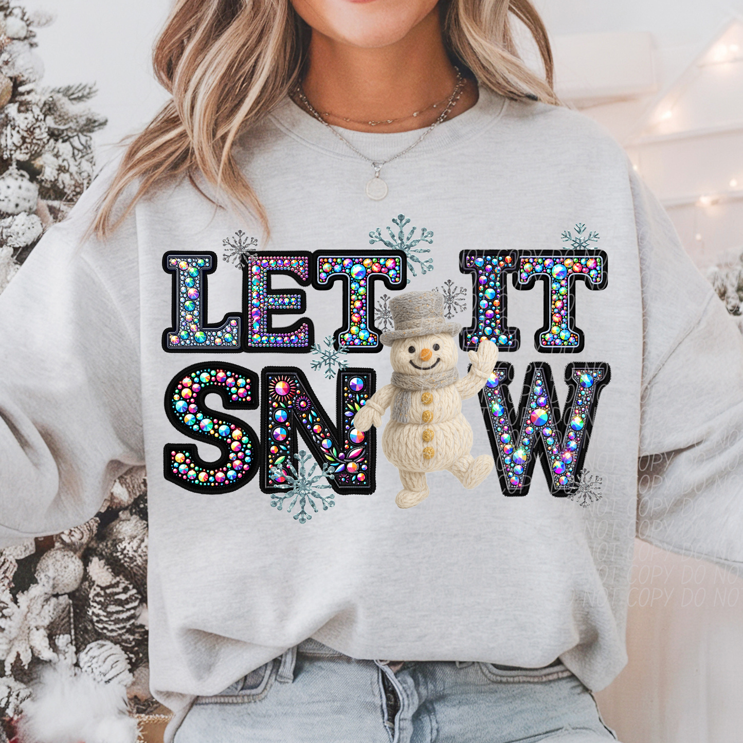 LET IT SNOW -DTF&UV