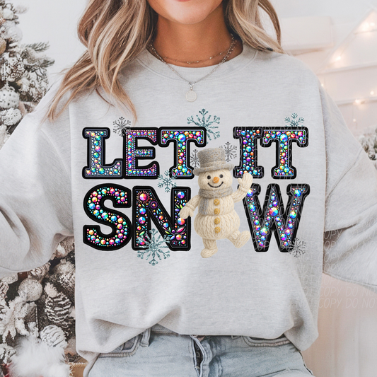 LET IT SNOW -DTF&UV