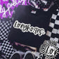 Longhorns Black And White Polka Dot Faux Stitch - DTF