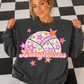 Volleyball Pink Orange Stars Mascot (Dropdown)- DTF&UV