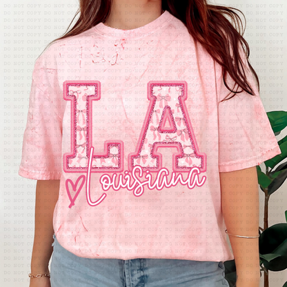 PINK COQUETTE STATES(Dropdown)-DTF