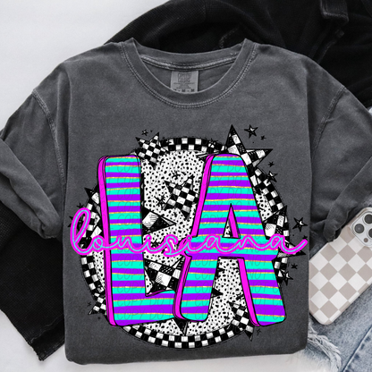 Spring STATES stripes (Dropdown)-DTF
