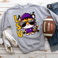 LSU mascot sunglasses-DTF