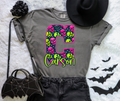 Leather Skulls Custom (ANY NAME, ANY MASCOT)-DTF&UV