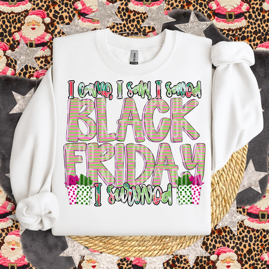 Black friday survived-dtf