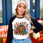 Leopard Pumpkin Floral-DTF