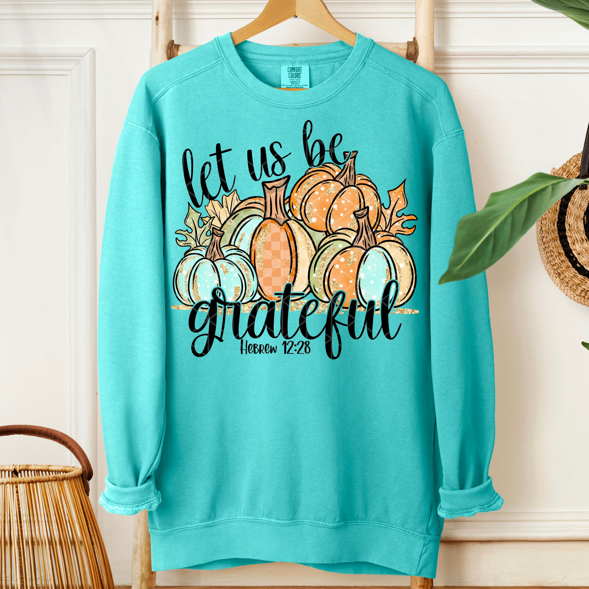 Let Us Be Grateful pumpkins -DTF&UV