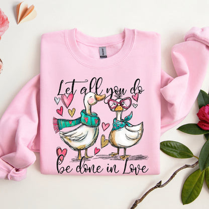 Let all that you do geese-DTF&UV