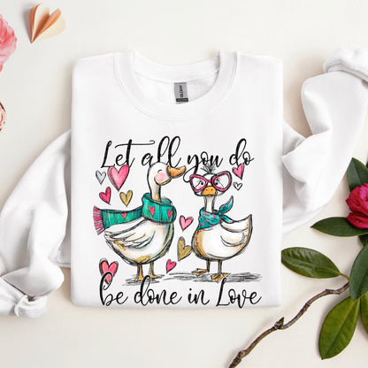 Let all that you do geese-DTF&UV