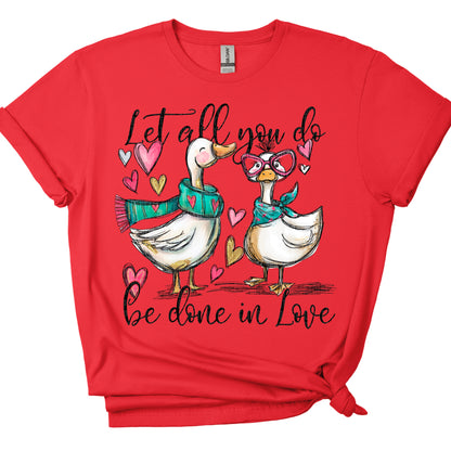Let all that you do geese-DTF&UV
