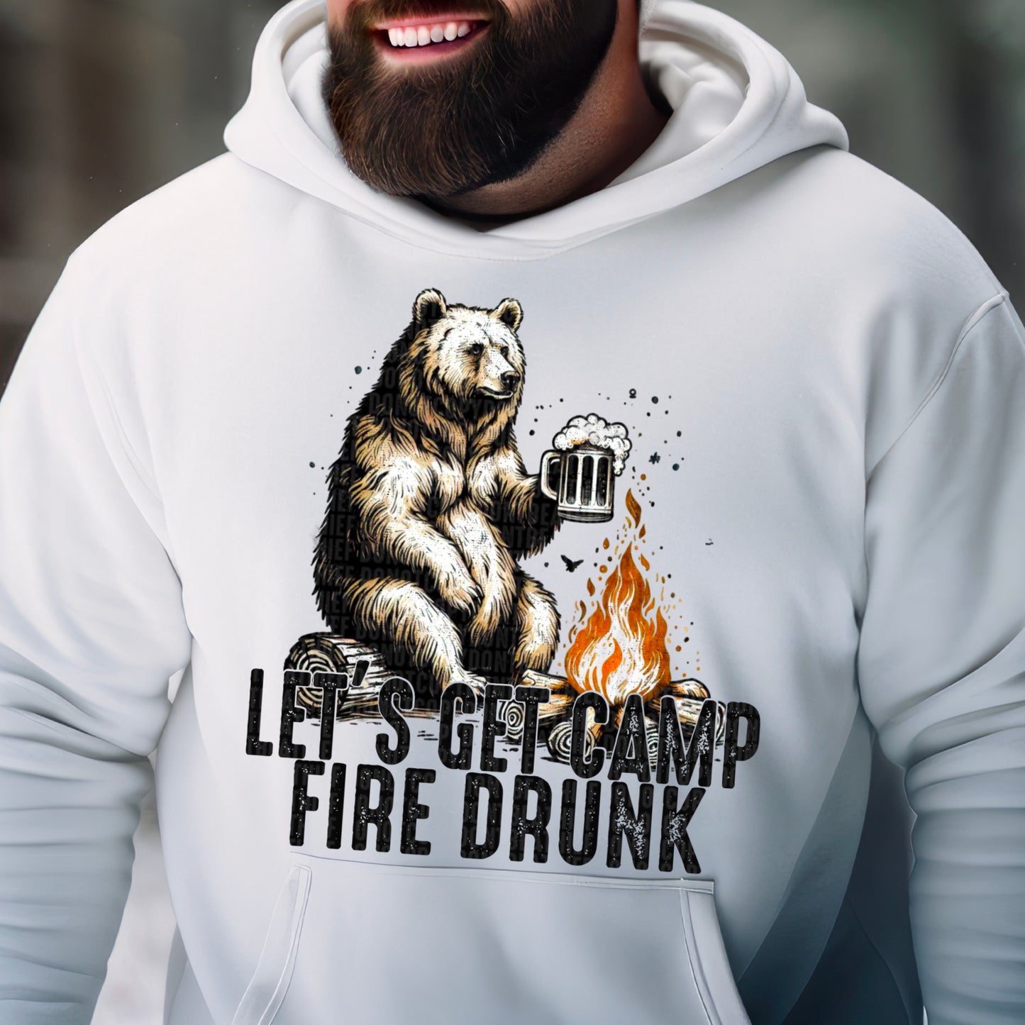 Lets get camp fire drunk-DTF