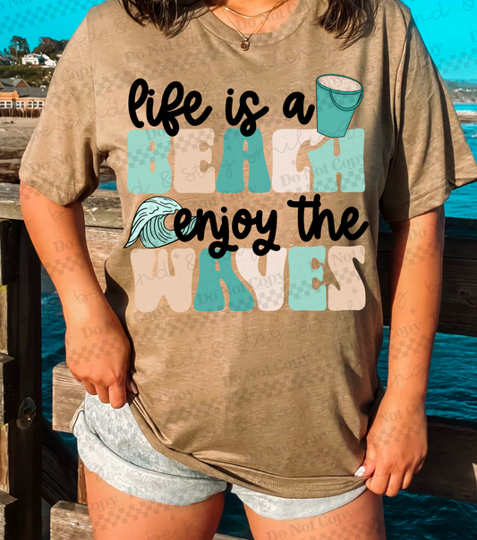 Life is a beach-DTF