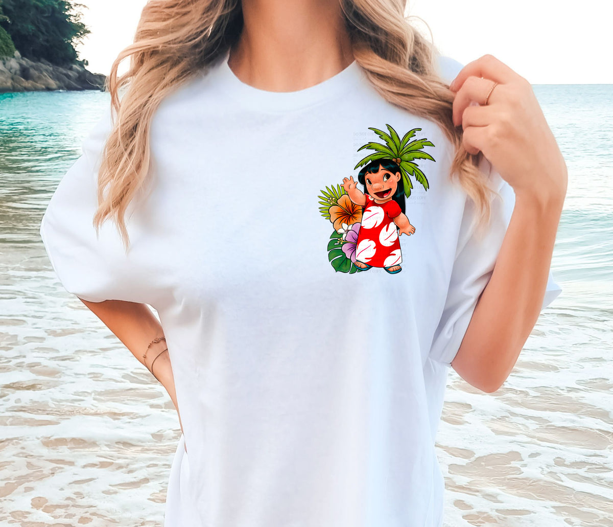 Lilo be brave (FRONT)- DTF