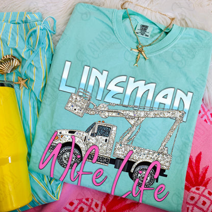 Lineman Wife Life-DTF&UV