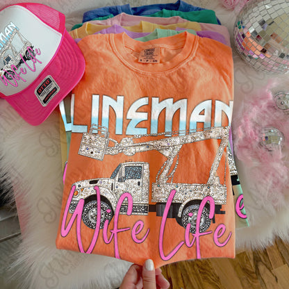 Lineman Wife Life-DTF&UV