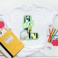 LETTER MASCOT GREEN (dropdown)-DTF&UV