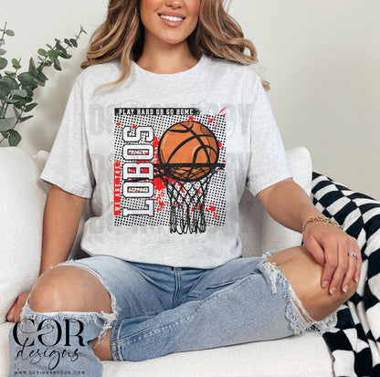 Basketball Mascots(DROPDOWN- ALL IN THIS LISTING)-DTF