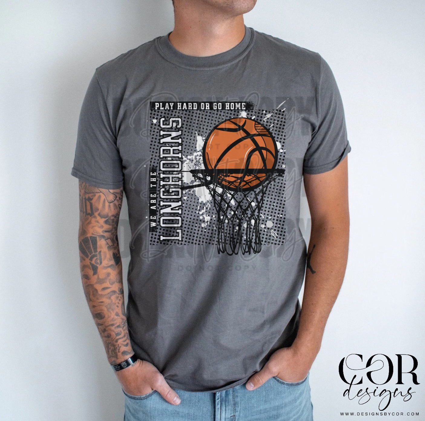 Basketball Mascots(DROPDOWN- ALL IN THIS LISTING)-DTF